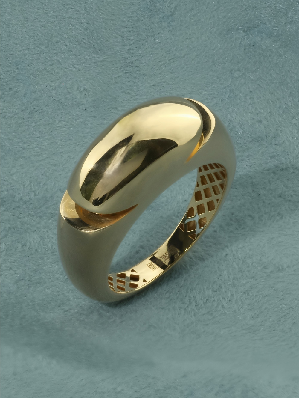 Кольцо из лимонного золота 585 пробы