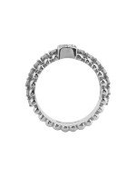 Кольцо из белого золота c бриллиантами