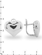 Серьги из белого золота