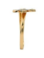 Кольцо из золота c бриллиантами