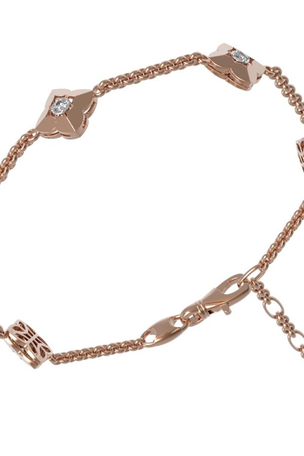 Браслет из золота c бриллиантами