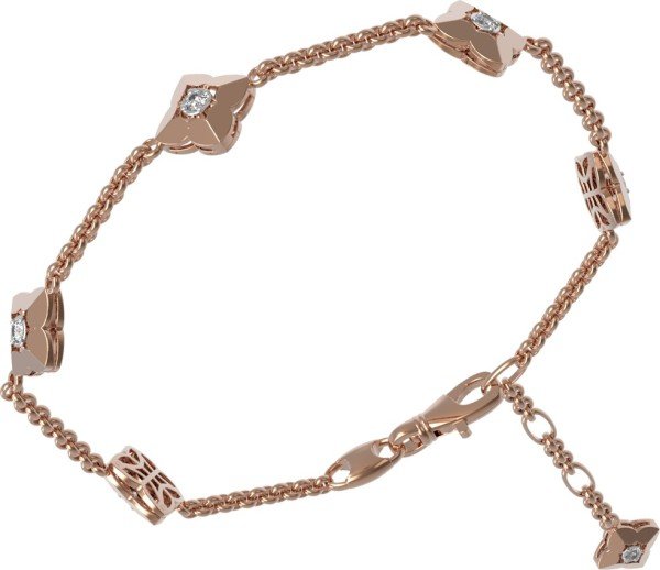 Браслет из золота c бриллиантами