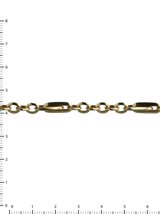 Браслет из лимонного золота 585 пробы