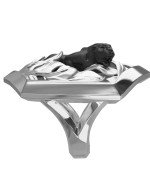 Кольцо из белого золота