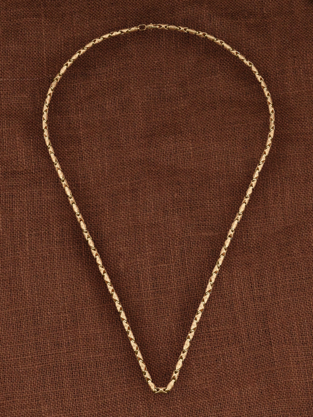 Цепь из красного золота 585 пробы