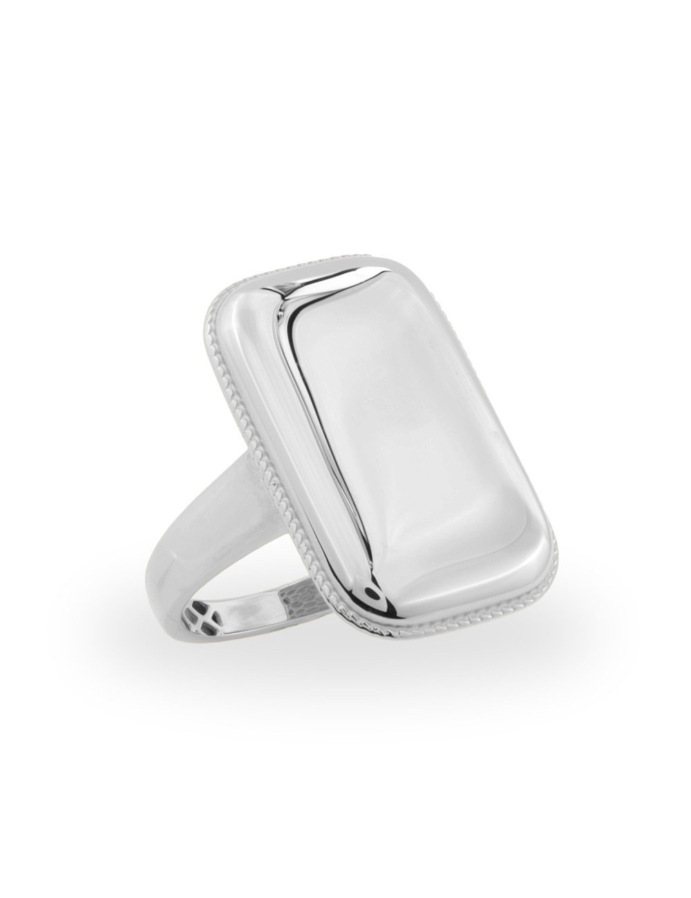 Кольцо из белого золота