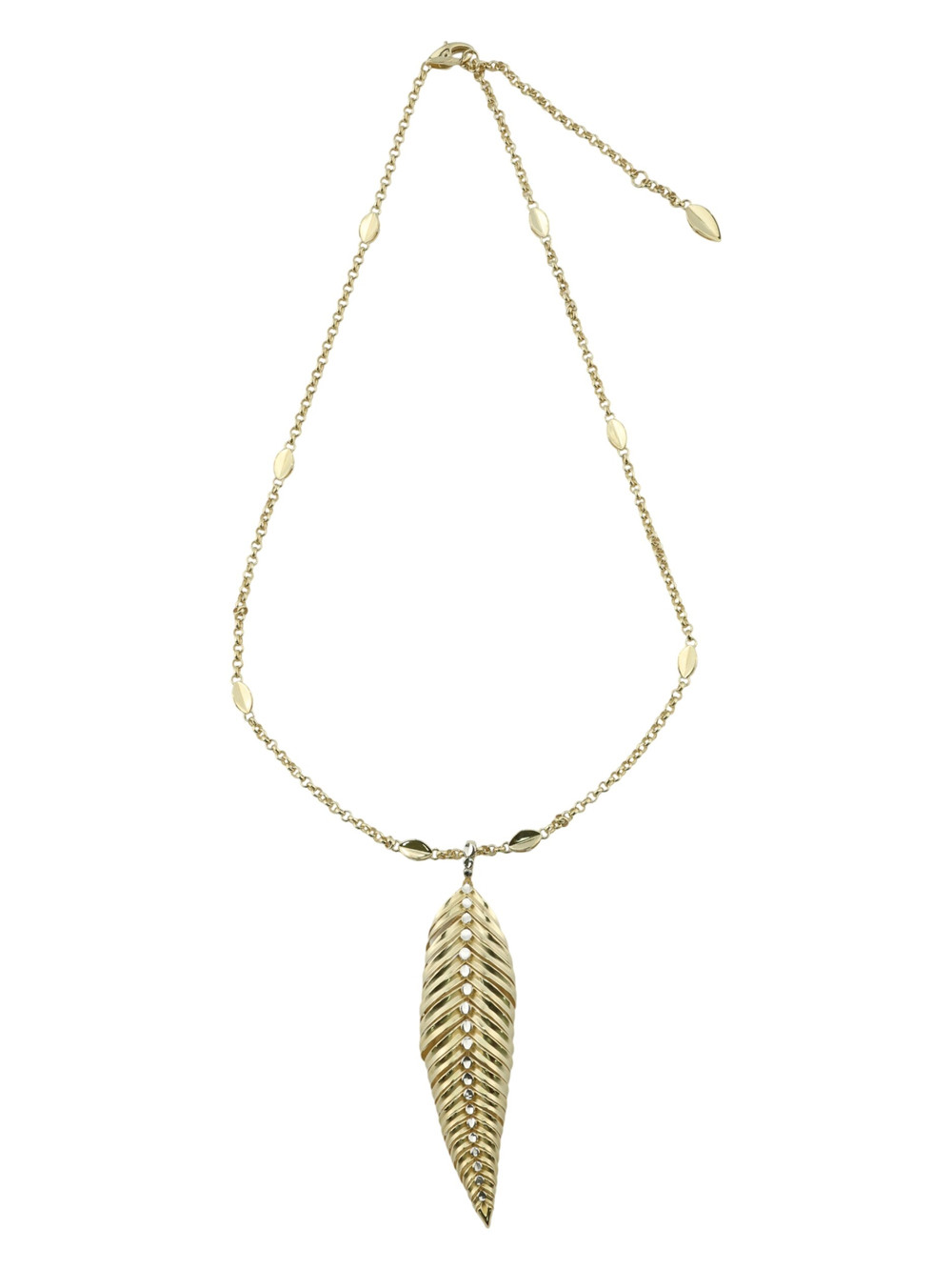 Колье из лимонного золота 585 пробы