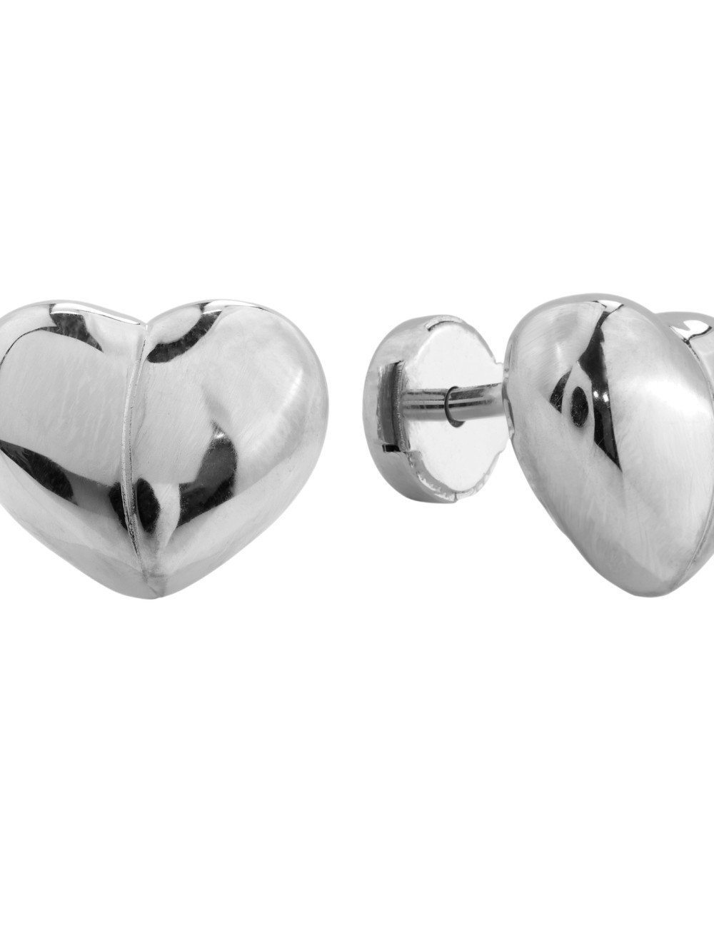 Серьги из белого золота