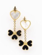 Серьги из лимонного золота 585 пробы