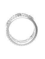 Подвеска из белого золота c бриллиантами