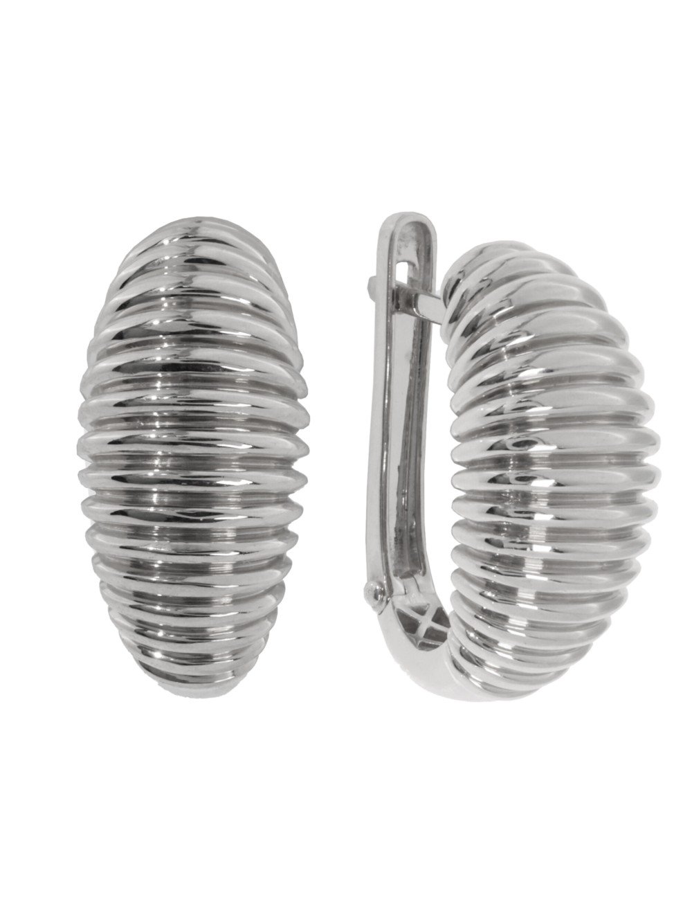 Серьги из белого золота