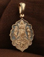 Образок из золота