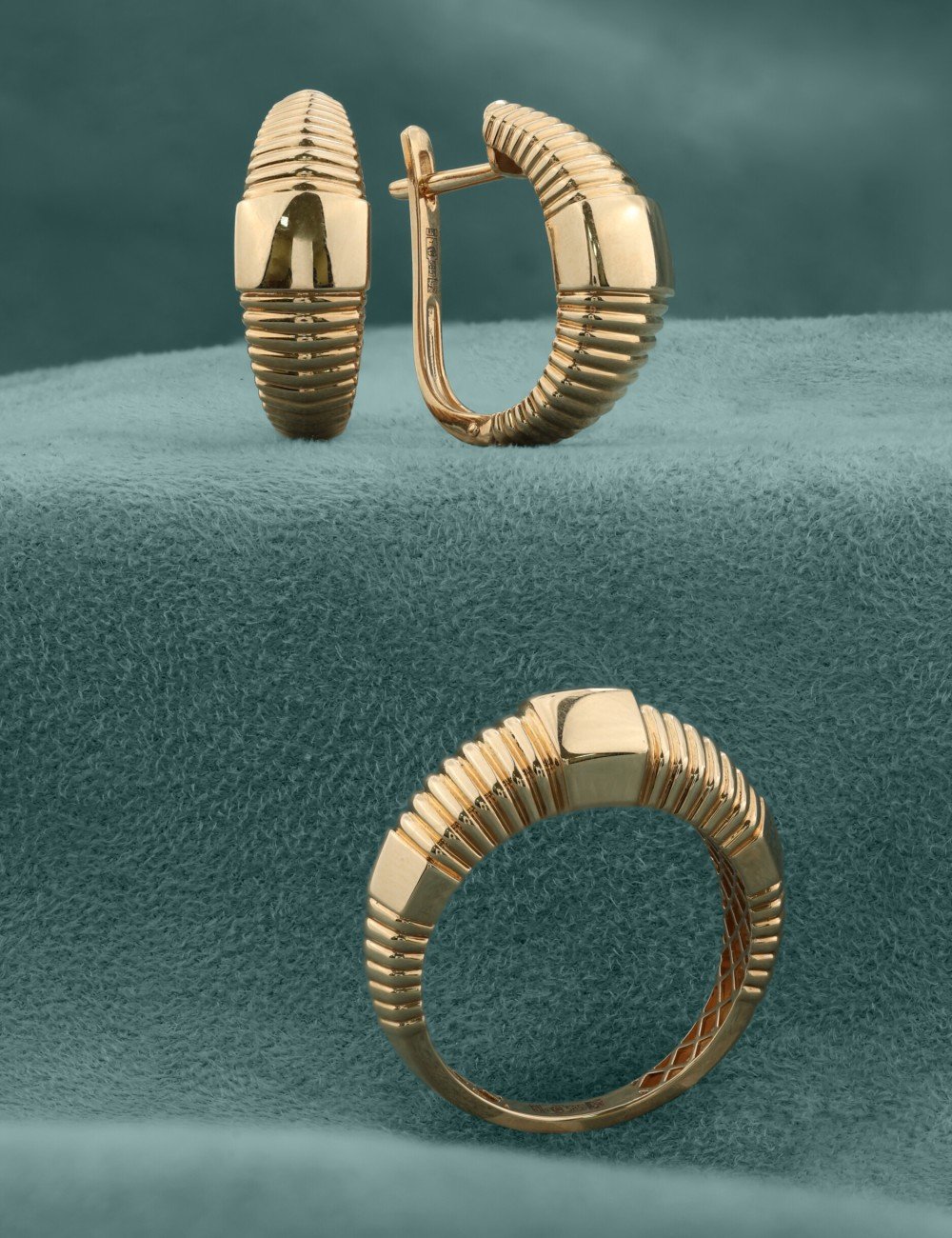 Серьги из золота