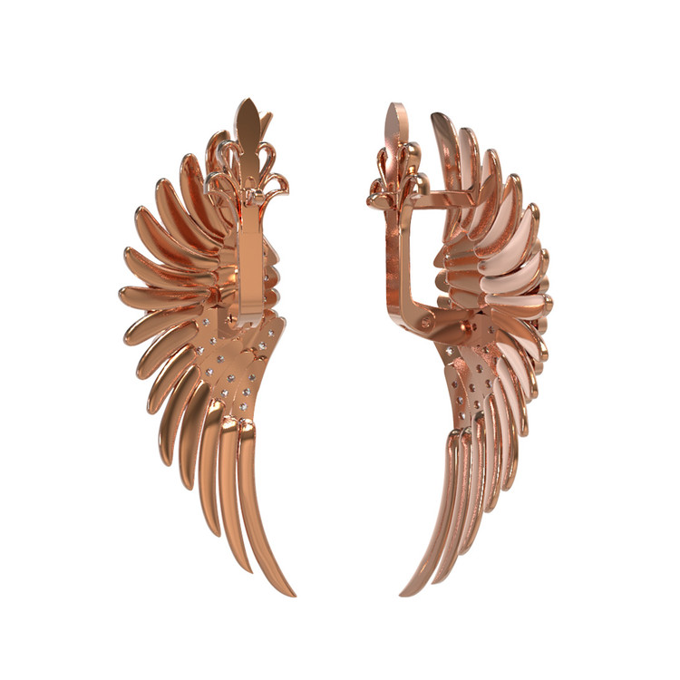 Серьги из золота