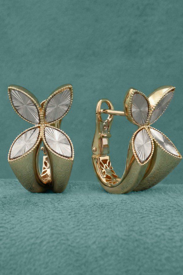 Серьги из золота