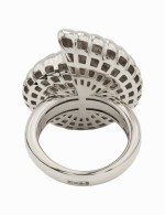 Кольцо из белого золота c рубином