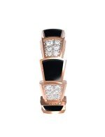 Кольцо из золота c бриллиантами и ониксом