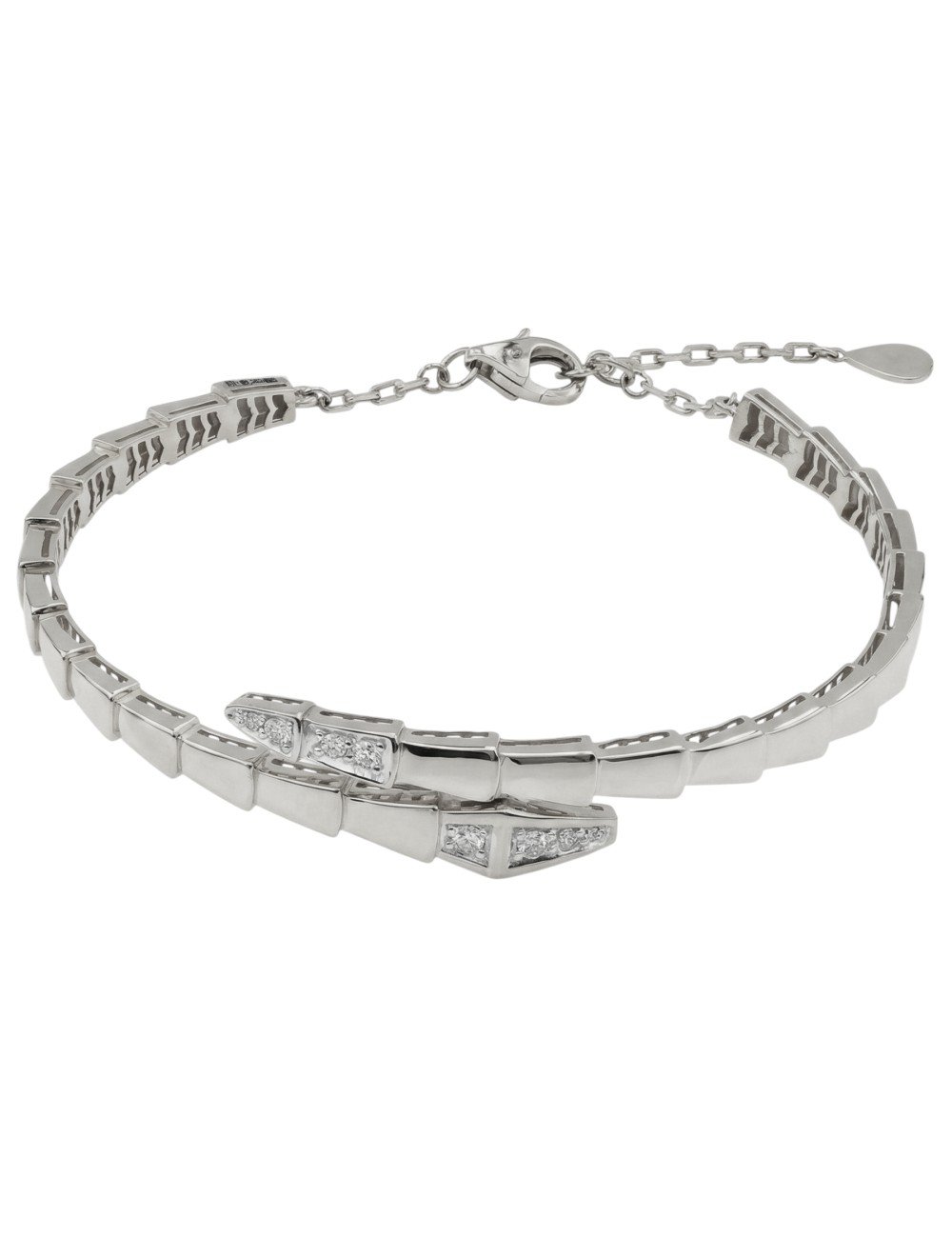 Браслет из белого золота c бриллиантами