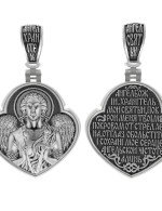 Образок из белого золота