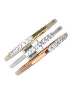 Кольцо из белого золота c бриллиантами