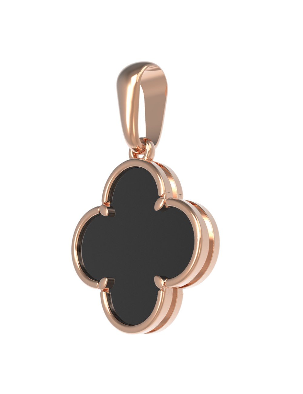 Подвеска из золота c ониксом