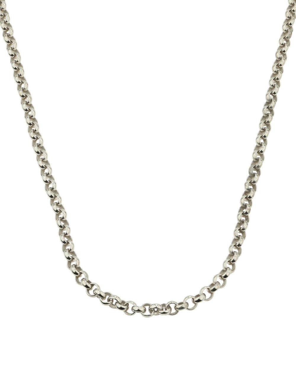 Цепь из белого золота