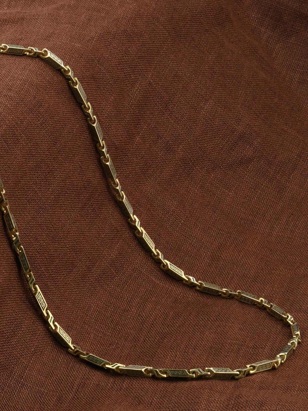 Цепь из лимонного золота 585 пробы