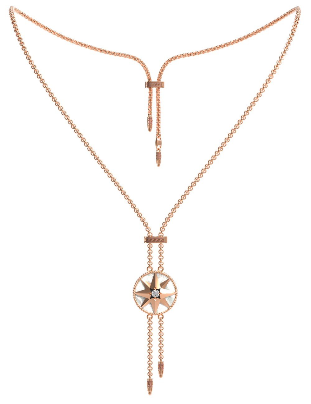 Колье из золота 585 пробы