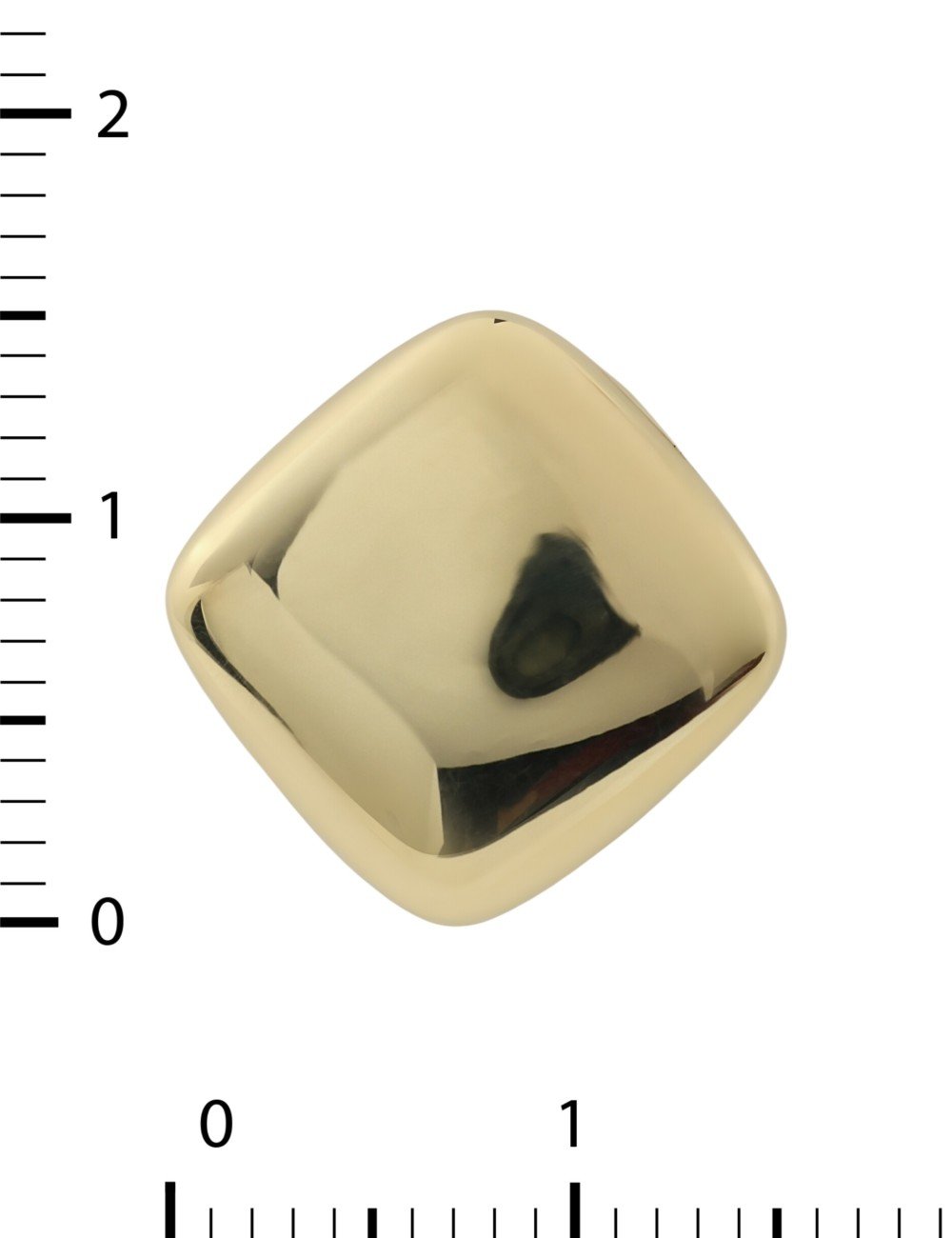 Подвеска из лимонного золота