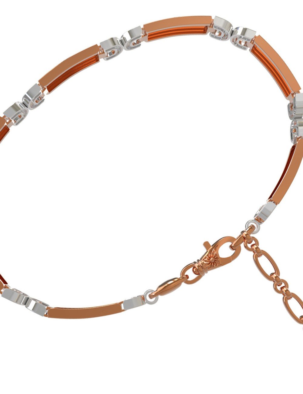 Браслет из золота c бриллиантами