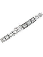 Браслет из белого золота c бриллиантами