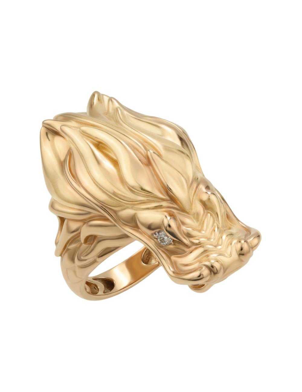 Кольцо из золота c бриллиантами