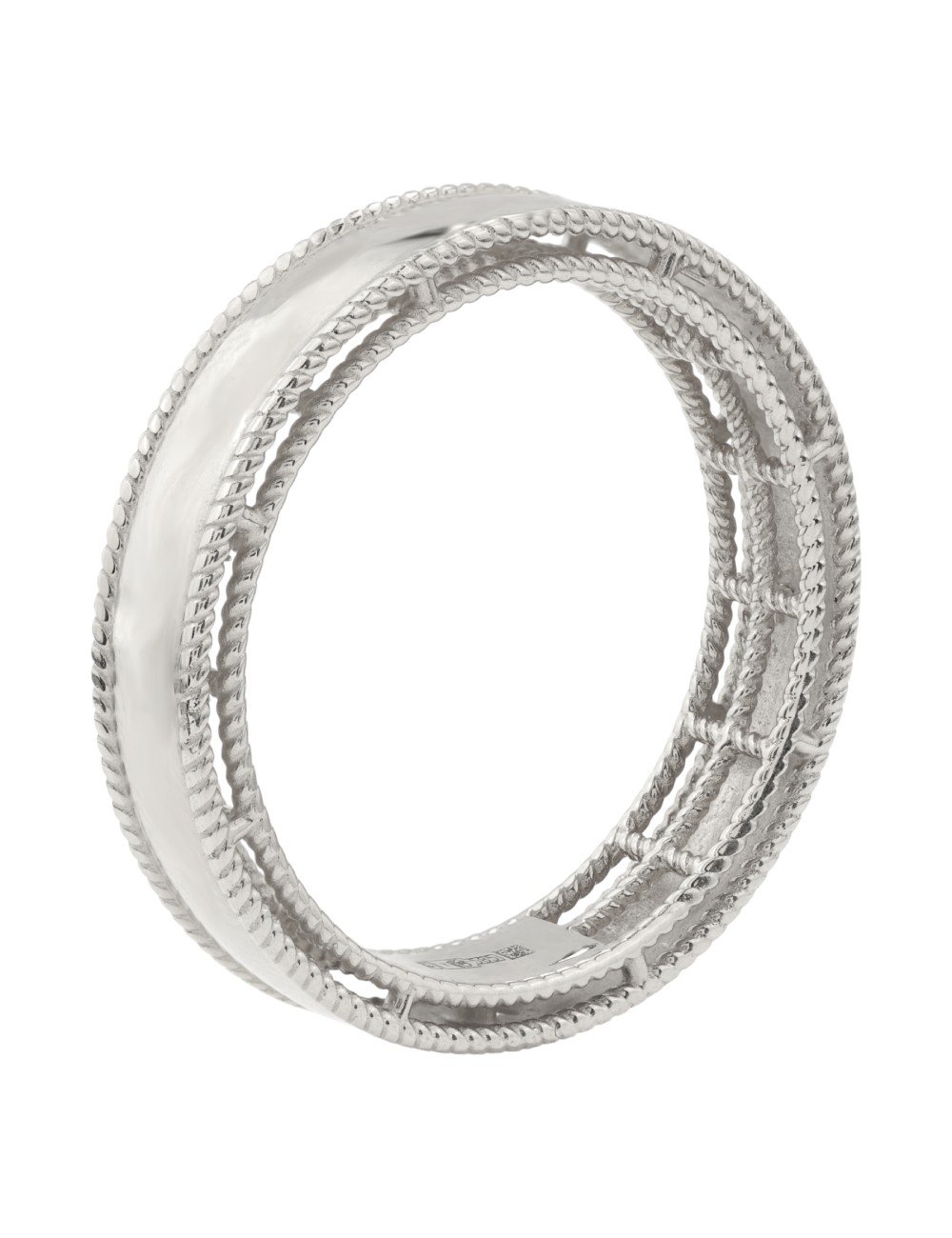 Кольцо из белого золота