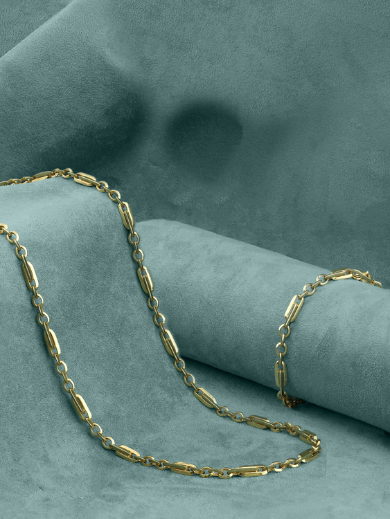 Браслет из лимонного золота 585 пробы