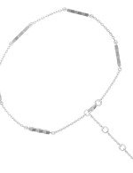 Браслет из белого золота c бриллиантами