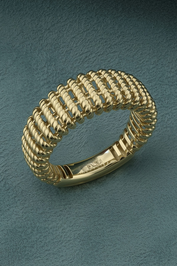 Кольцо из лимонного золота 585 пробы