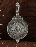 Образок из белого золота