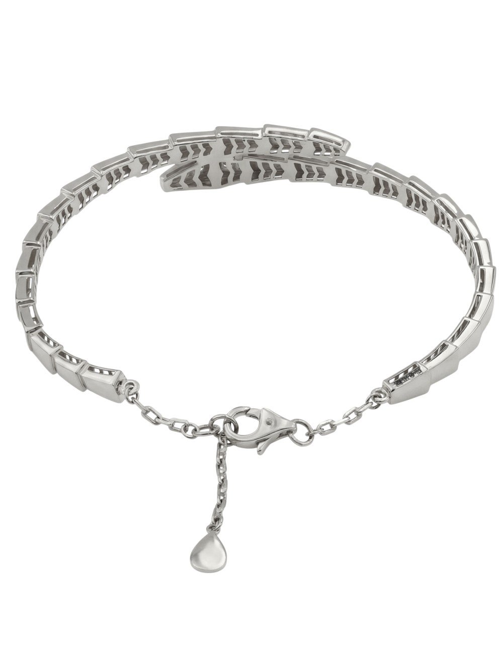 Браслет из белого золота c бриллиантами