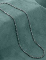 Цепь из белого золота