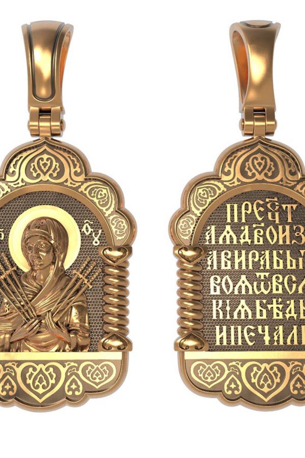 Образок из золота