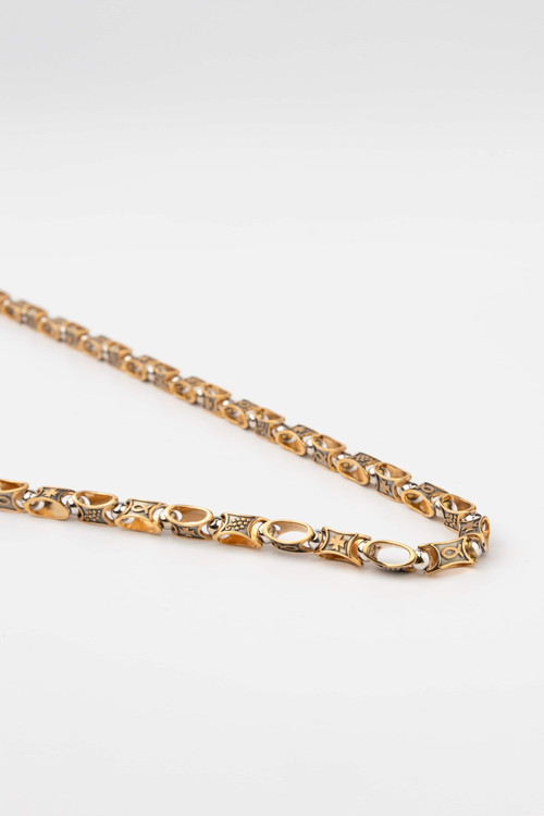 Цепь из красного золота 585 пробы