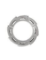 Подвеска из белого золота c бриллиантами