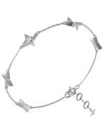 Браслет из белого золота c бриллиантами