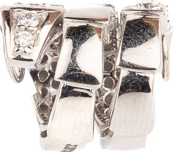 Подвеска из белого золота c бриллиантами