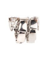 Подвеска из белого золота c бриллиантами