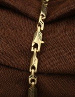 Браслет из лимонного золота