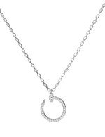 Колье из белого золота c бриллиантами