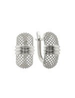 Серьги из белого золота