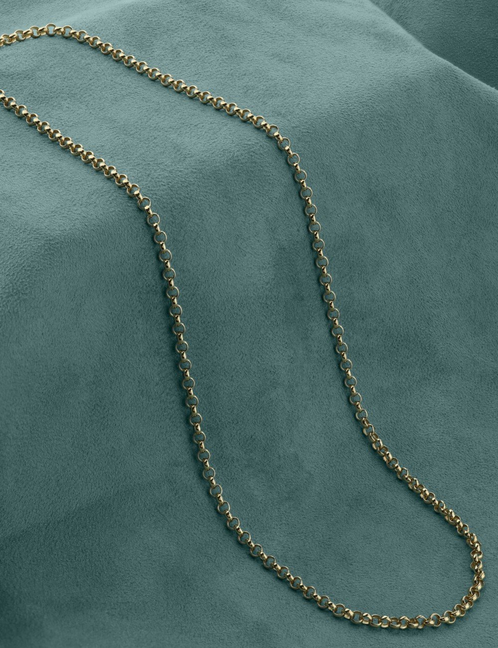 Цепь из лимонного золота