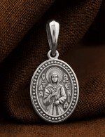 Образок из белого золота 585 пробы
